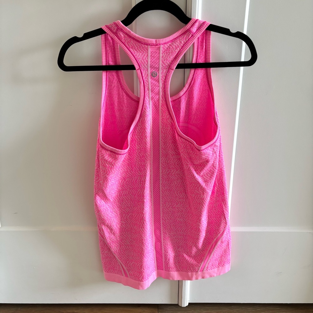 Lululemon Swiftly Tech Racerback Heathered Raspberry - Picture 6 of 6
